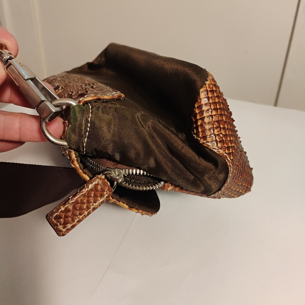 XXI Secolo Women's Y2K Python Embossed - Picture 8 of 16
